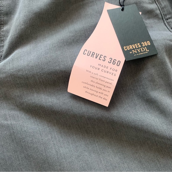 NYDJ Curvy 360 Slim Straight Women’s Crop Jean - Picture 6 of 9